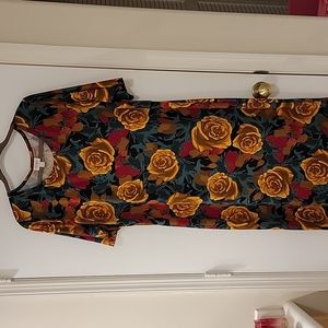 Lularoe 3X floral Julia dress